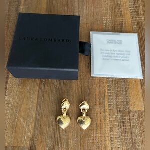 Laura Lombardi Chiara earrings in Brass